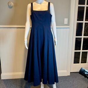 STAUD Navy Blue Maxi Dress